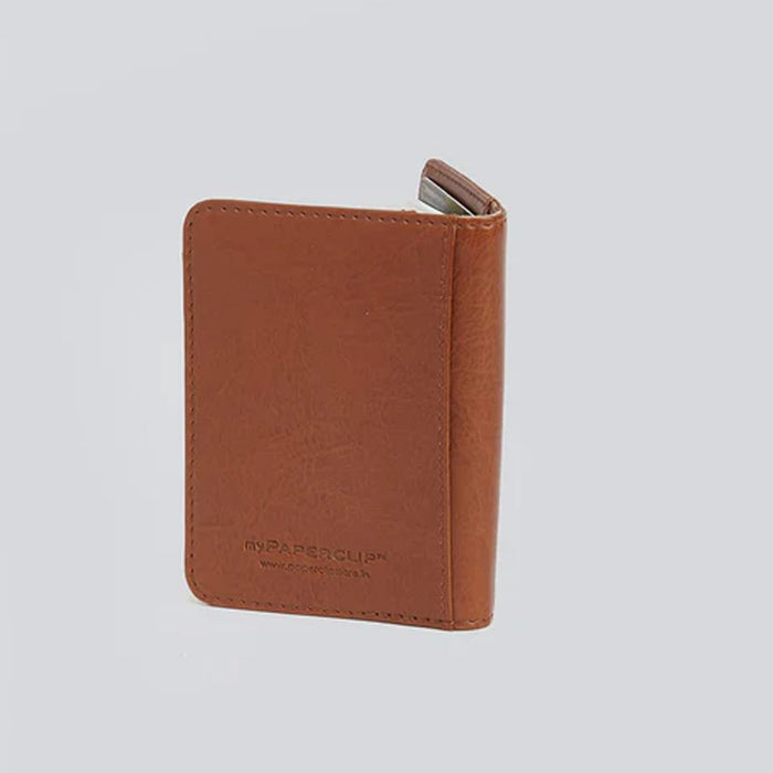 myPAPERCLIP Classic Card Holder Wallet - Tan 7
