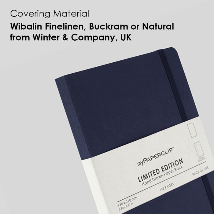 myPAPERCLIP Limited Edition Soft Cover Notebook - Imperial - A5 - Plain 3