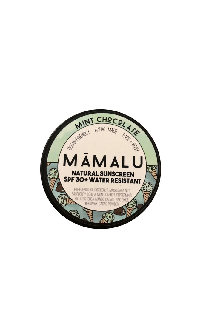 Natural Sunscreen SPF 30 Mint Chocolate