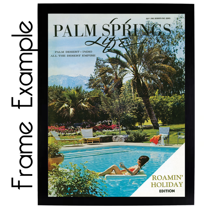 Palm Springs Life September 2016 Poster