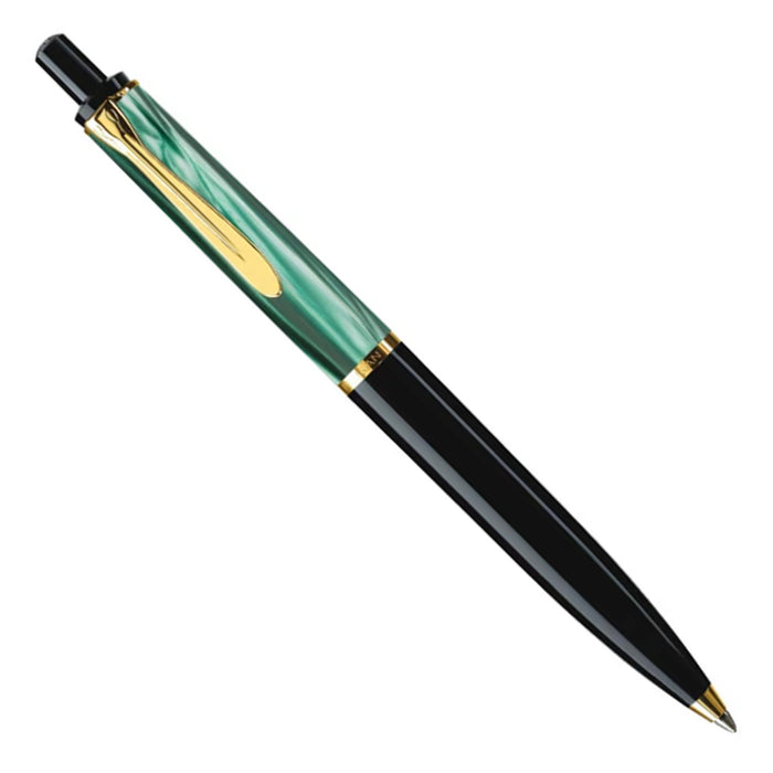 Pelikan Classic K200 Ball Pen - Green Marbled GT