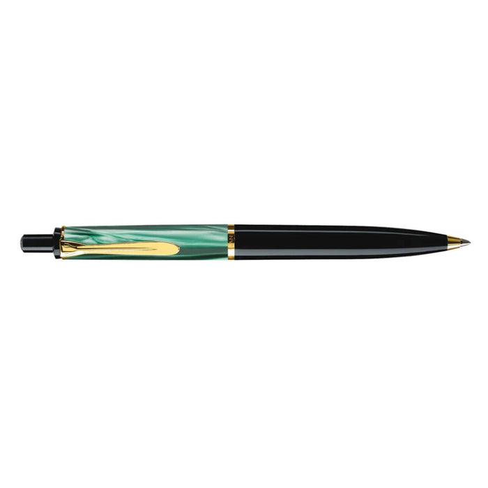 Pelikan Classic K200 Ball Pen - Green Marbled GT