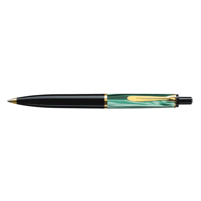 Pelikan Classic K200 Ball Pen - Green Marbled GT
