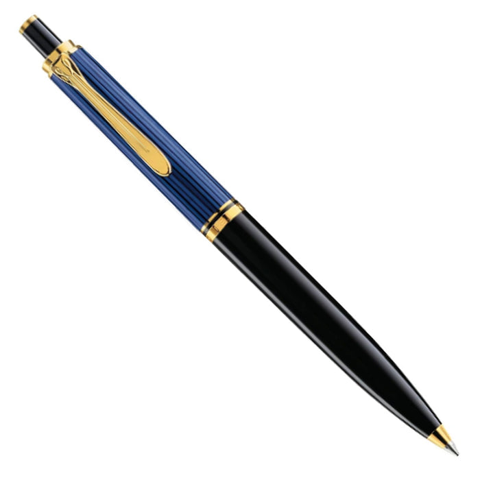 Pelikan Souveran K400 Ball Pen - Black Blue GT