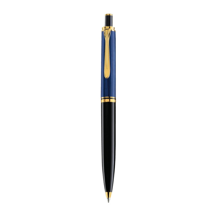 Pelikan Souveran K400 Ball Pen - Black Blue GT