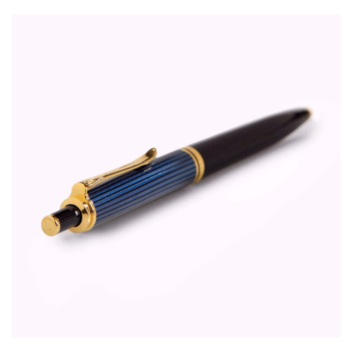 Pelikan Souveran K400 Ball Pen - Black Blue GT