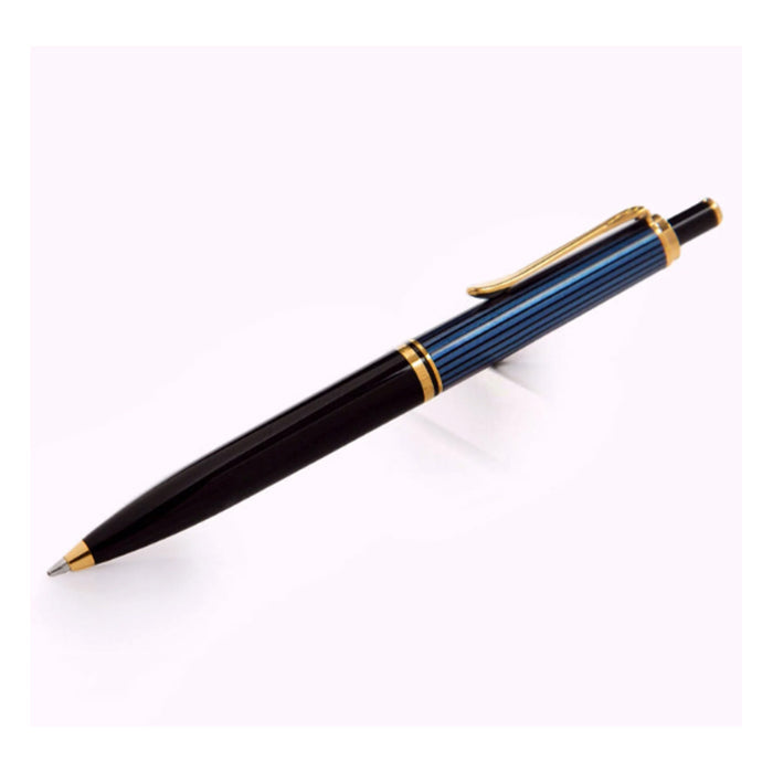 Pelikan Souveran K400 Ball Pen - Black Blue GT