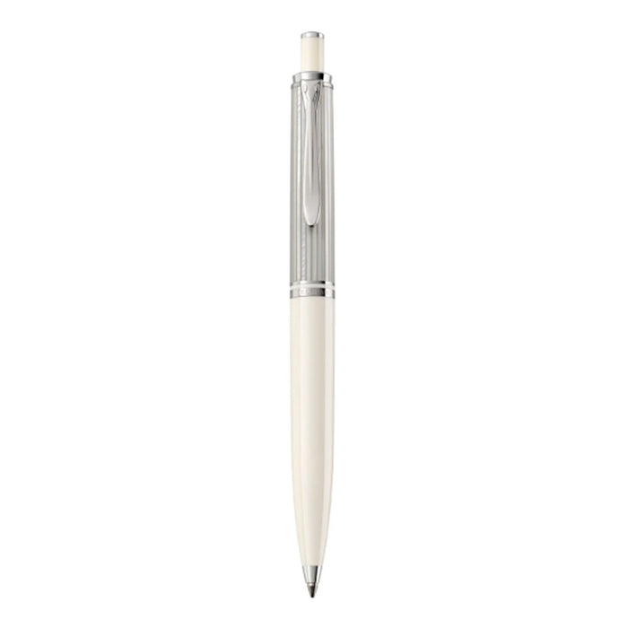 Pelikan Souveran K405 Ball Pen - Silver White CT