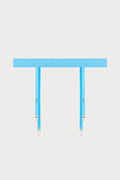Pippa Suspender Belt in Blue