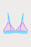 Pippa Tulle Triangle Bra in Purple