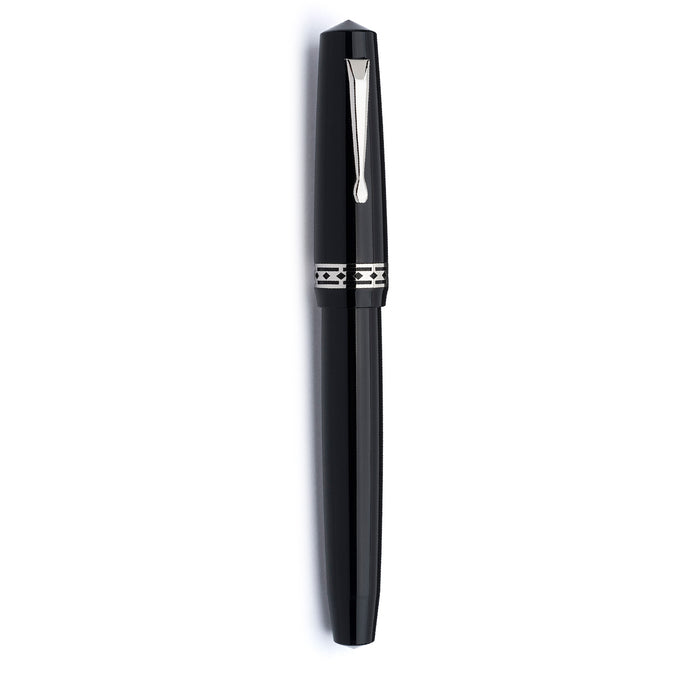 Radius 1934 Settimo Fountain Pen - Glossy Black CT 3