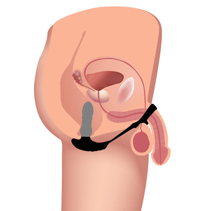 Remote Thrusting Vibrator with C&B Ring