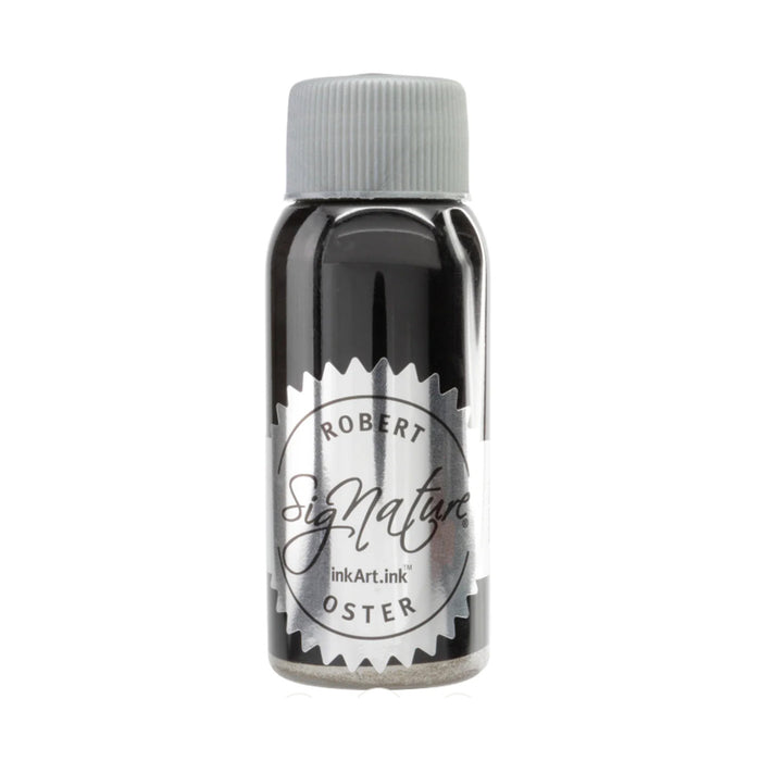 Robert Oster Shake 'N' Shimmy Silver Dawn Ink Bottle, Violet - 50ml