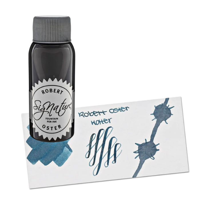 Robert Oster Shake 'N' Shimmy Water Ink Bottle, Blue - 50ml