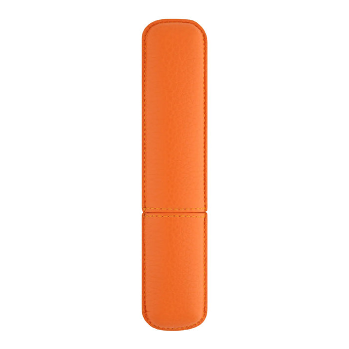 S. T. Dupont Rigid Leather 1 Pen Holder - Orange