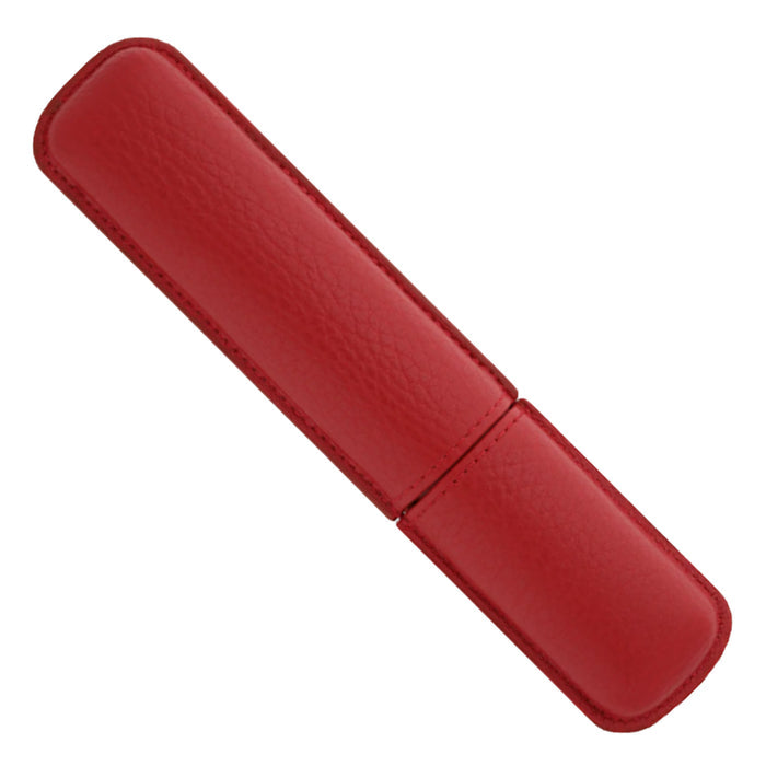 S. T. Dupont Rigid Leather 1 Pen Holder - Red