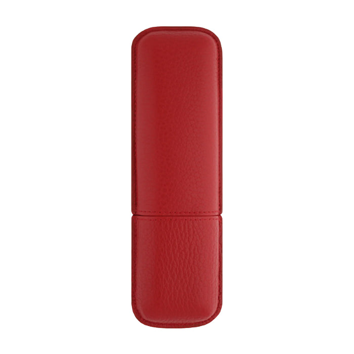 S. T. Dupont Rigid Leather 2 Pen Holder - Red
