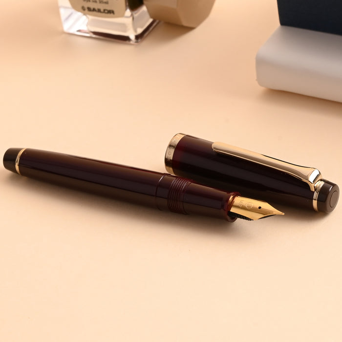 Sailor Lecoule Fountain Pen - Ruby Red 8