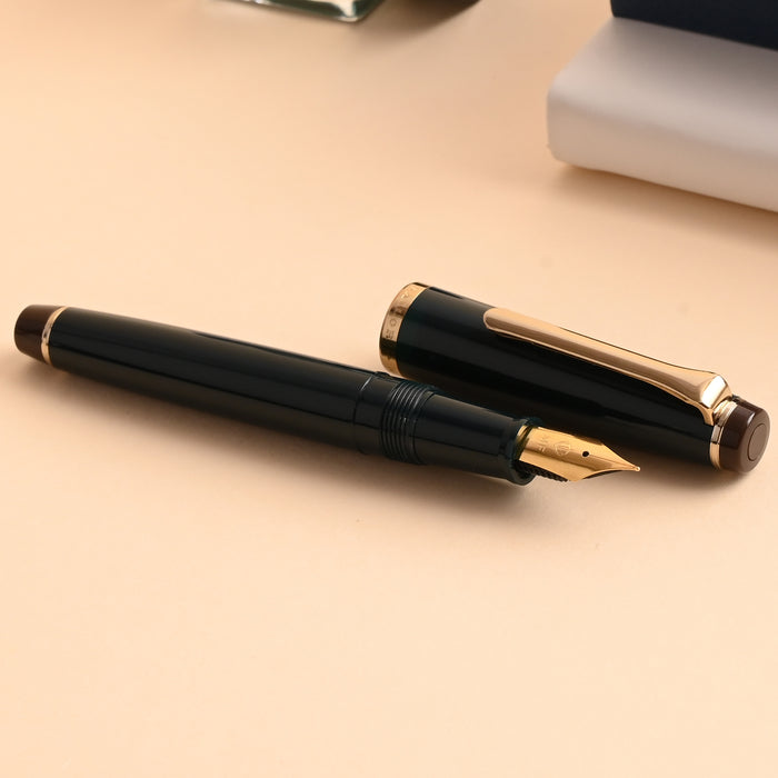 Sailor Lecoule Fountain Pen - Teal Green 8