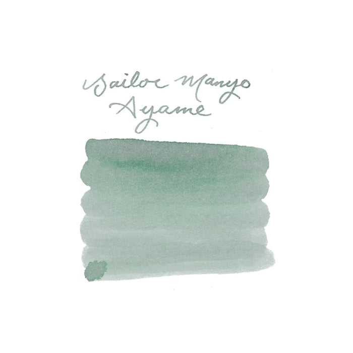 Sailor Manyo Ayame Ink Bottle, Green - 50ml