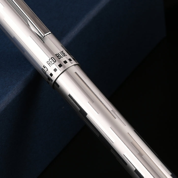 Sailor Metalino 4 Multifunction Pen - Metalic Silver CT 8