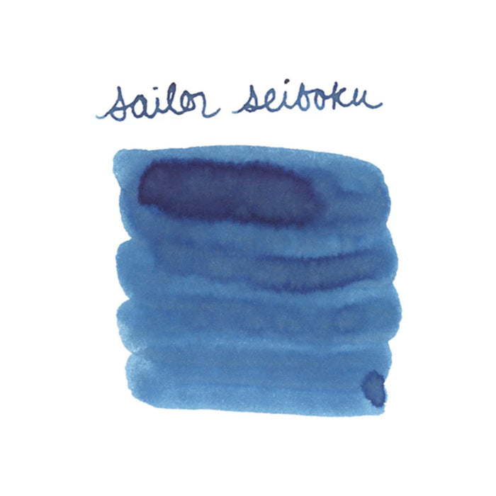 Sailor Pigment Seiboku Ink Cartridge Pack of 12 - Blue Black