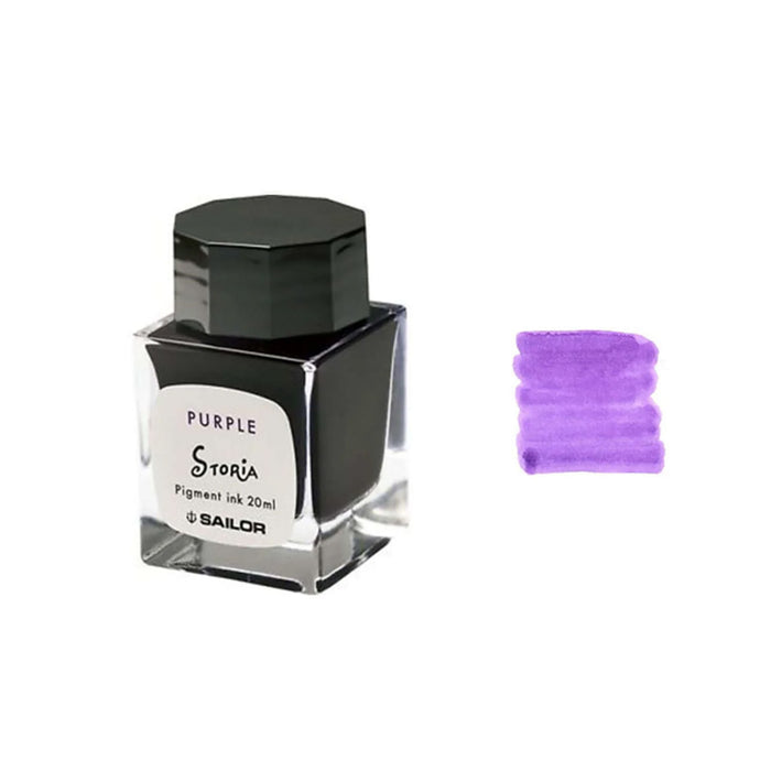 Sailor Storia Pigment Ink Bottle, Magic Purple - 20ml