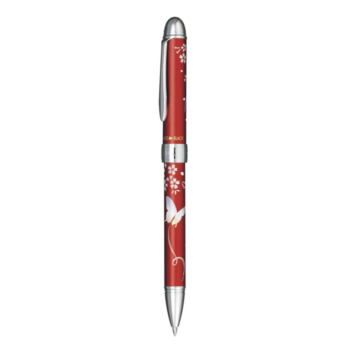 Sailor Yubi Maki-e Butterfly Multifunction Pen - Red CT