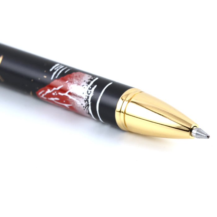 Sailor Yubi Maki-e Fuji Multifunction Pen - Black GT 3