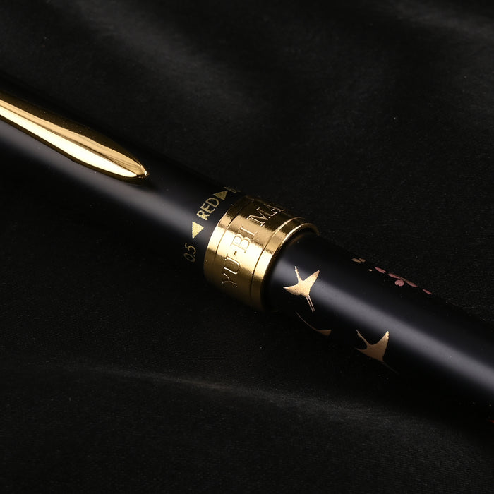 Sailor Yubi Maki-e Fuji Multifunction Pen - Black GT 8