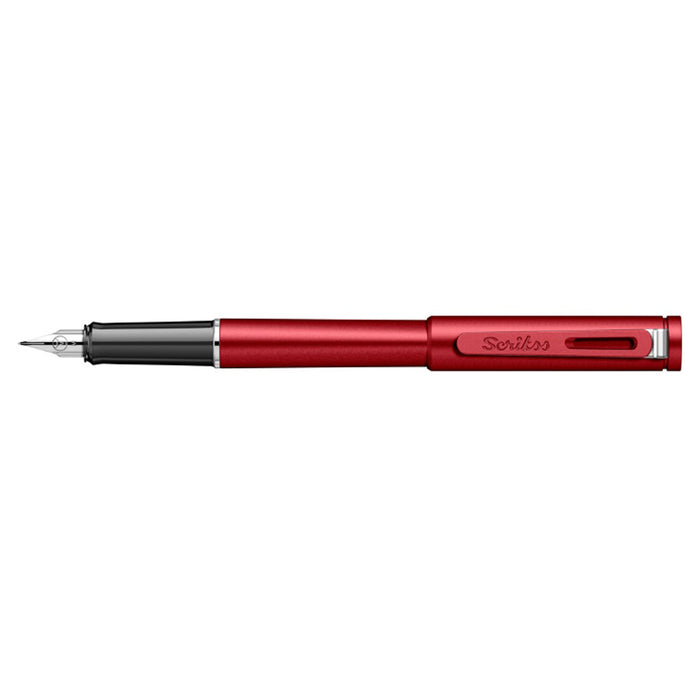 Scrikss Punto Fountain Pen - Claret Red