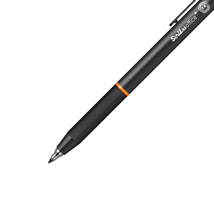 Scrikss Twist 2mm Mechanical Pencil - Orange Line BT