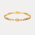 Smoke Baguette Crystals Aurora Bracelet | BuDhaGirl