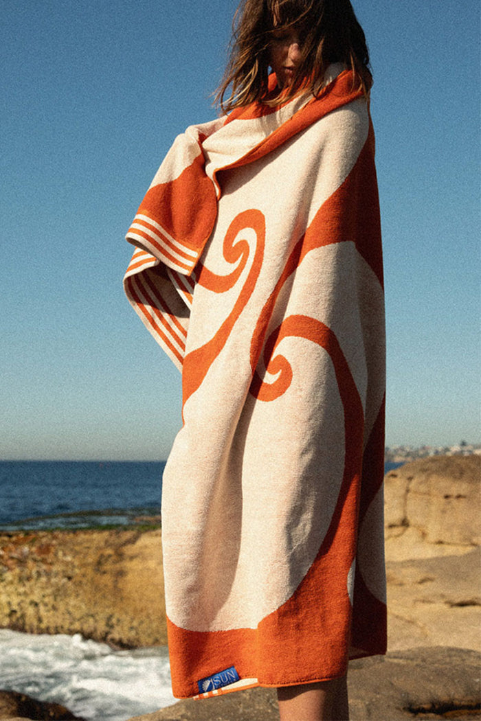 Sun Rituals Florence Beach Towel - Orange
