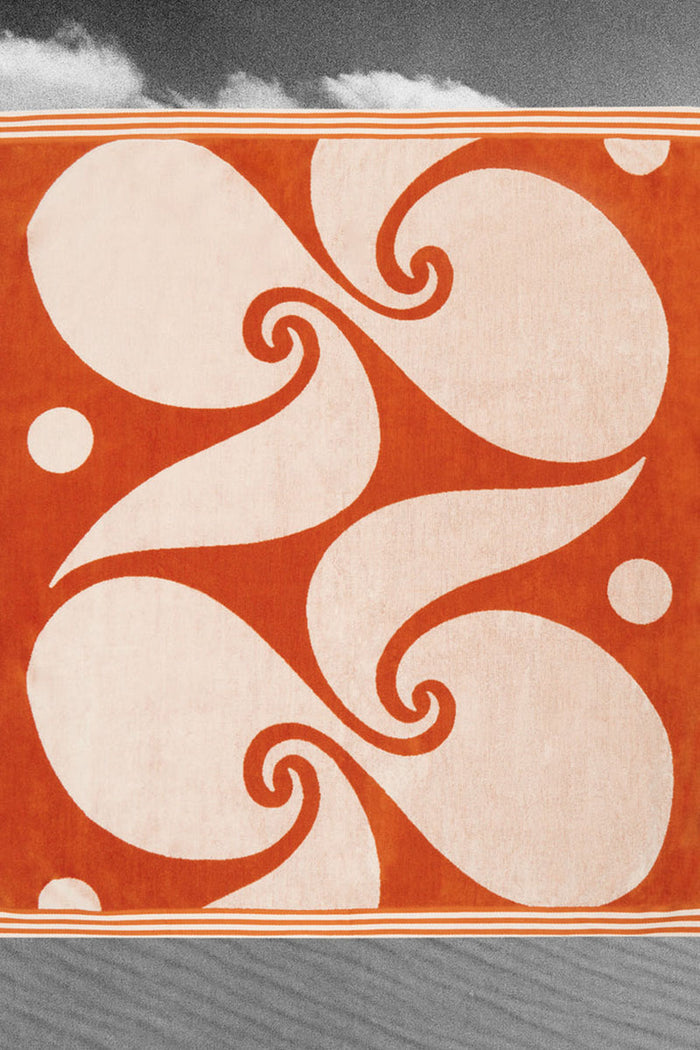 Sun Rituals Florence Beach Towel - Orange