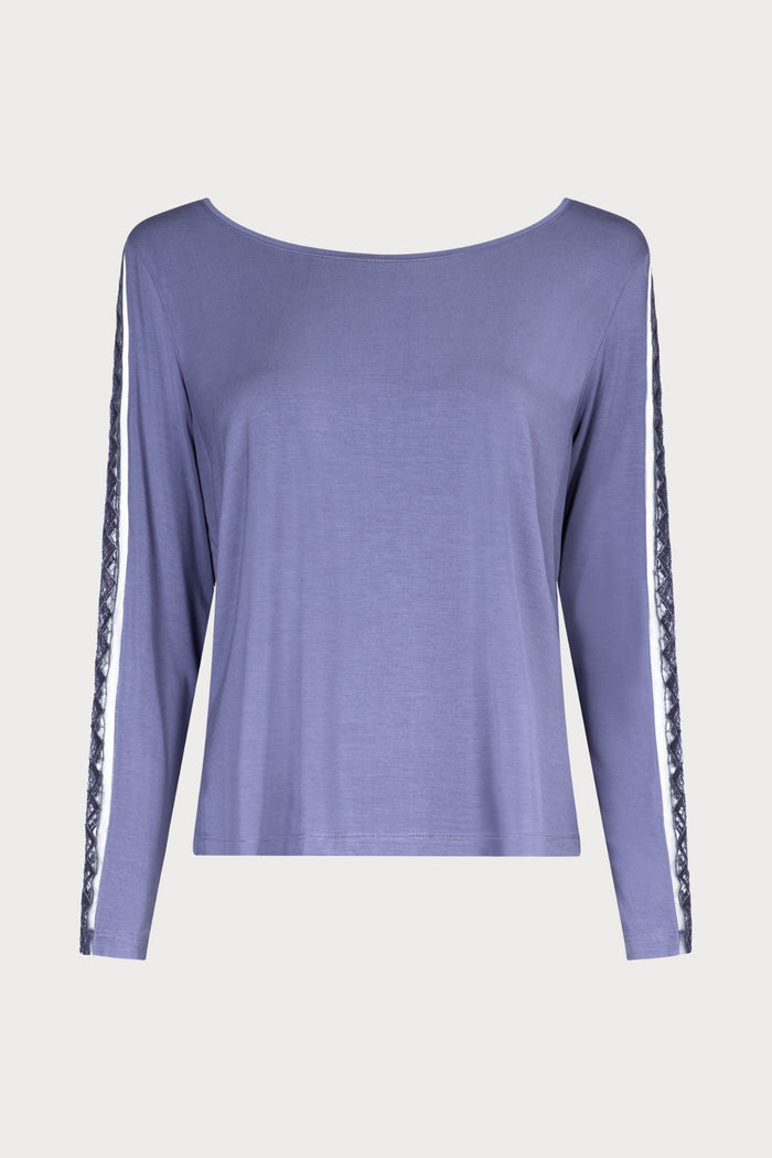 Aubade Sweet Obsession Denim Long Sleeve Top - Naughty Knickers