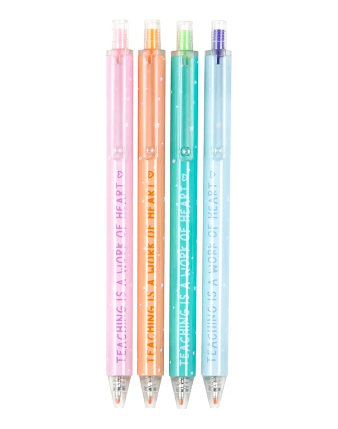Teaching Is A Work Of Heart Pen Set #483713