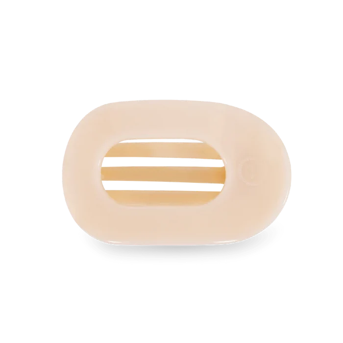 TELETIES Small Flat Round Claw Clip