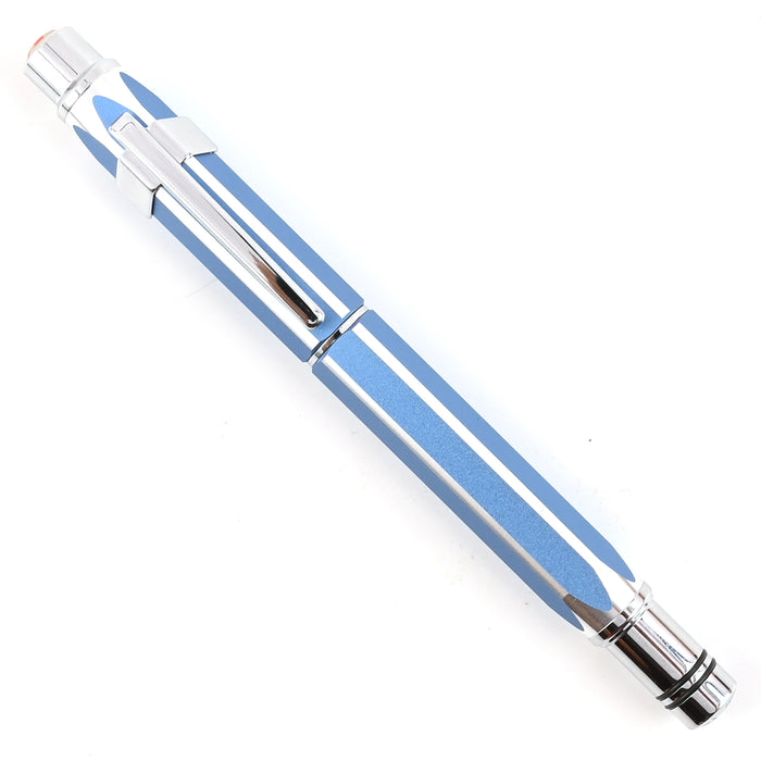 TWSBI Precision Fountain Pen - Gemini Blue CT (Special Edition) 2