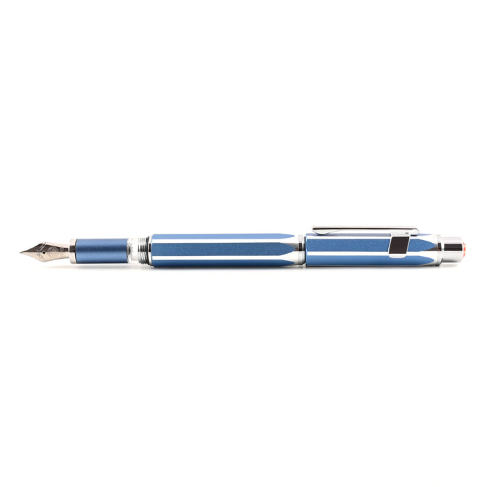 TWSBI Precision Fountain Pen - Gemini Blue CT (Special Edition) 6