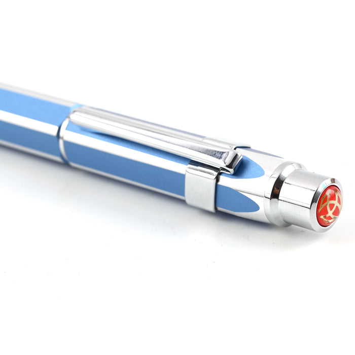 TWSBI Precision Fountain Pen - Gemini Blue CT (Special Edition) 7