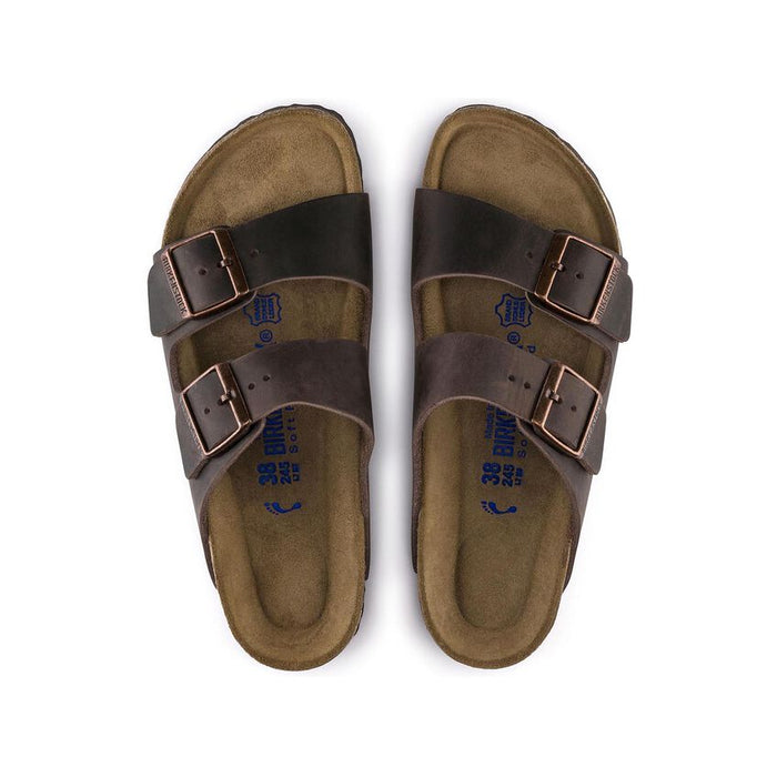Unisex Arizona Soft Footbed Oiled Leather Habana Regular/Wide