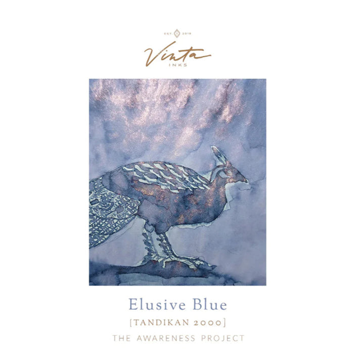 Vinta Awareness Project Elusive Blue Ink Bottle, Blue - 30ml