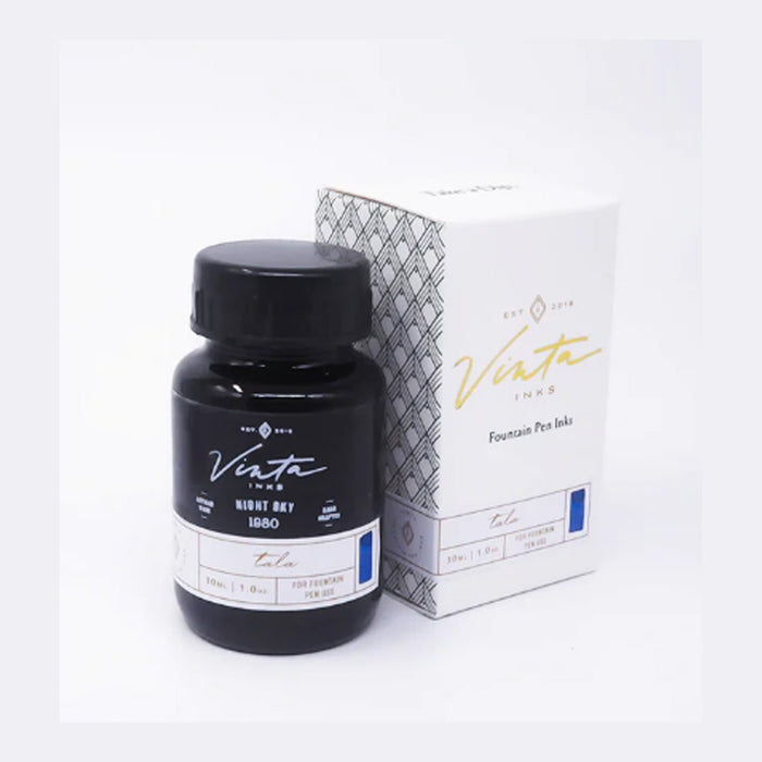 Vinta Heritage Collection Night Sky Ink Bottle, Blue - 30ml