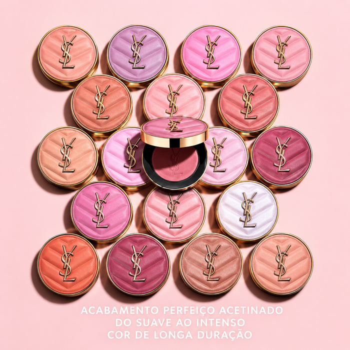 Yves saint laurent Make Me Blush 24H Buildable Blurring Powder Blush-54 Berry Bang